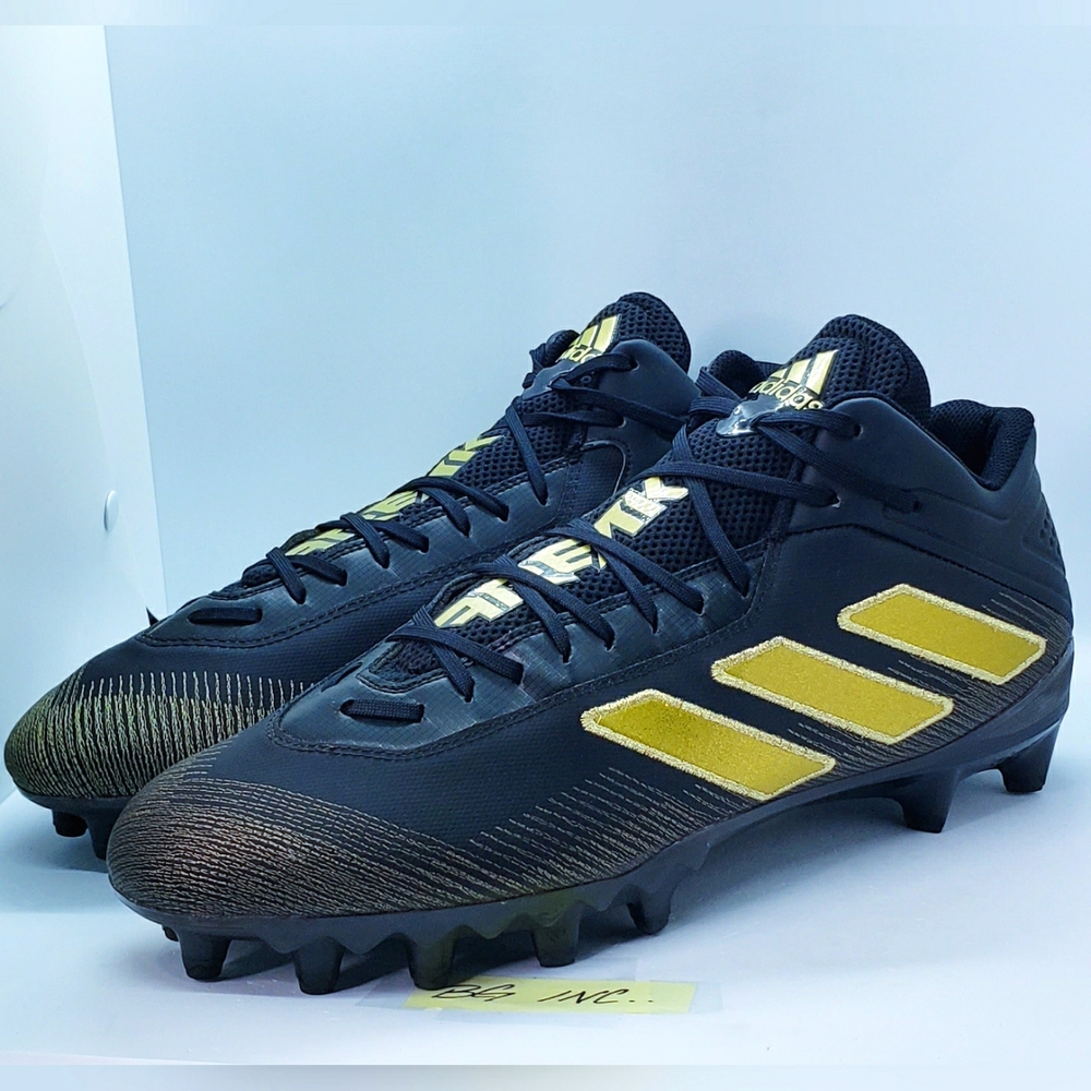 Adidas Freak 20 Football Cleats Black / Gold EH2208 Men's size 14 NEW